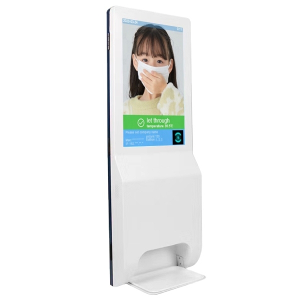 21.5 inches hand washing sanitizer digital signage lcd digital signage solution